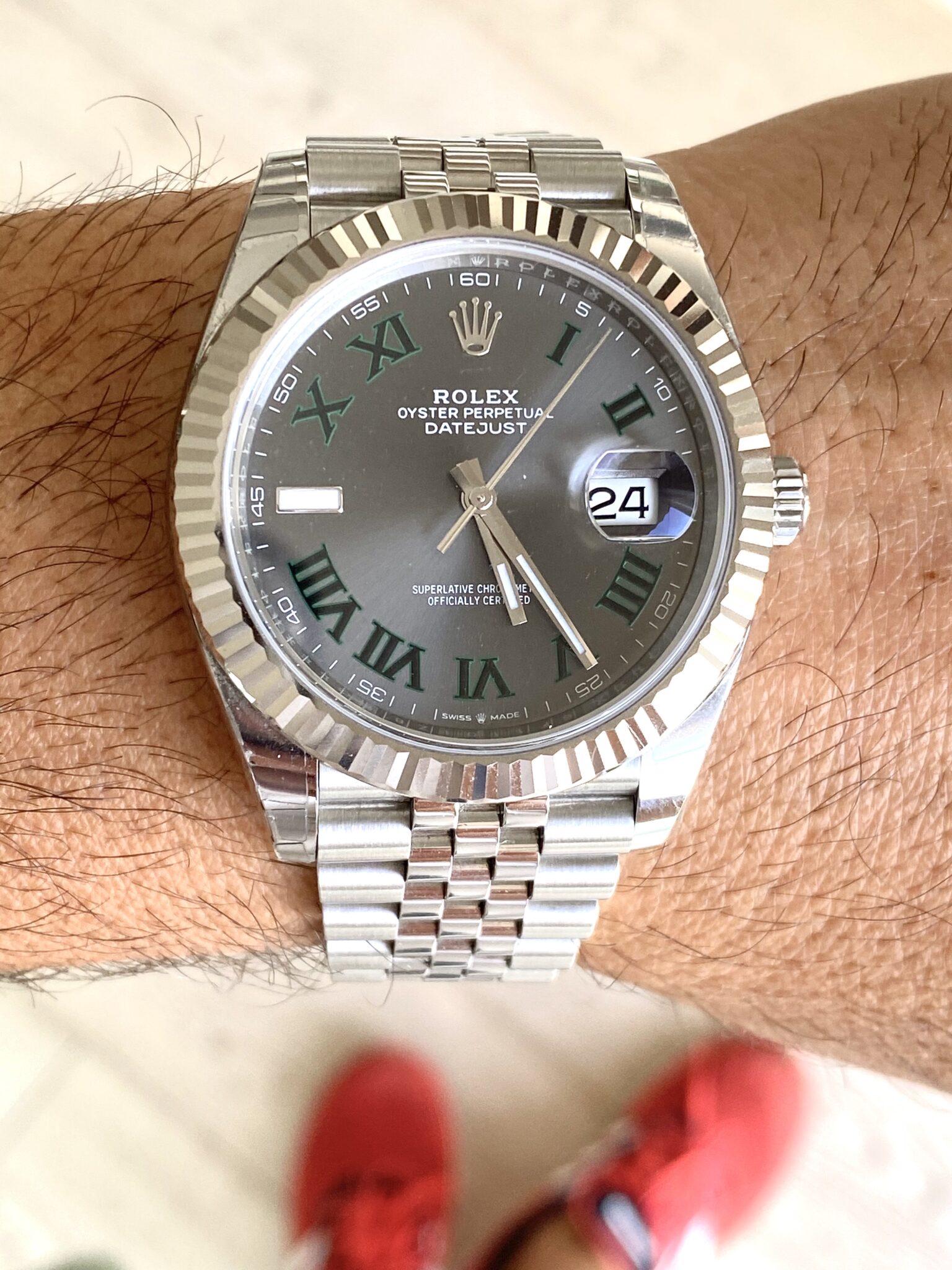 Rolex Datejust Wimbledon ref. 126334 The Doc Watches